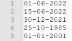 Notepad++ replace 3