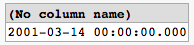 Convert from Excel DATE to SQL datetime