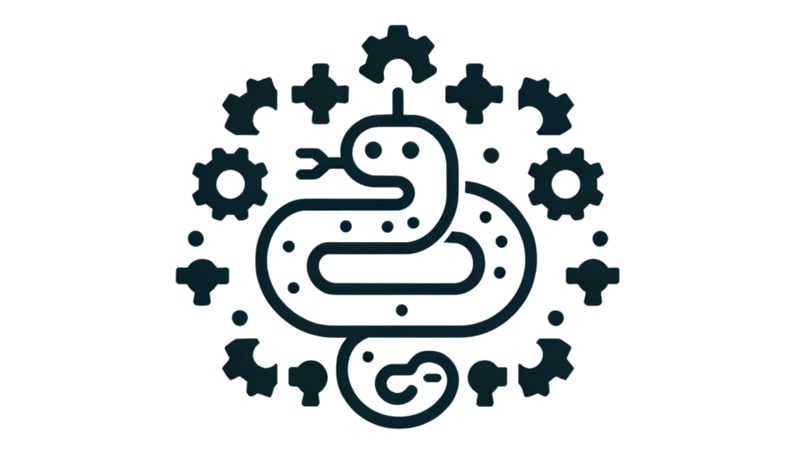 Machine learning with Python logo